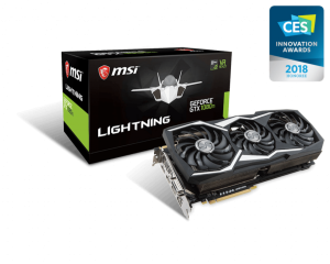 MSI GeForce GTX 1080 Ti LIGHTNING Z