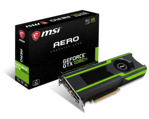 MSI GeForce GTX 1080 Ti AERO 11G