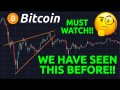 MUST WATCH!! WE HAVE SEEN THIS BEFORE!?! PEOPLE ARE ACCUMULATING BITCOIN!!